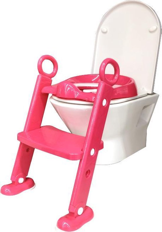 ToiletTrainer Met Trapje WC Bril Verkleiner Kind Plaspotje WC