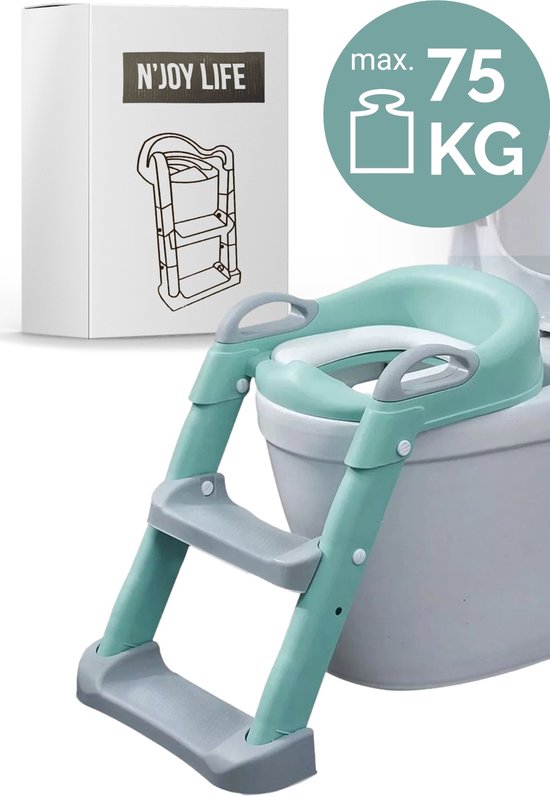 N JOY Life Toilettrainer Met Trapje Wc Verkleiner Toilet Trainer