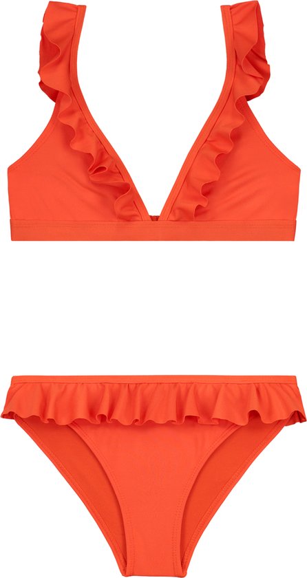 SHIWI Bella Meisjes Bikini Rood Maat 128 Bol