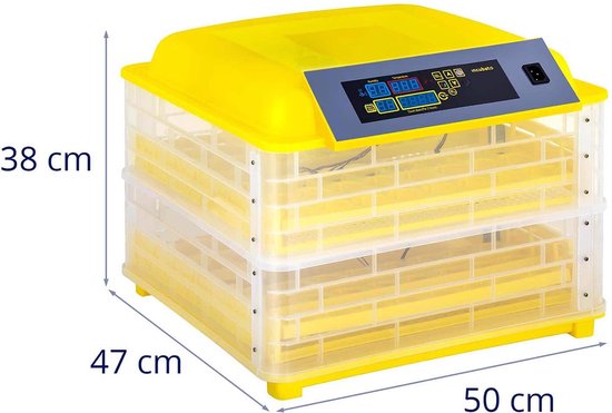 incubato Broedmachine - 96 eieren - inclusief staaflamp - volledig automatisch