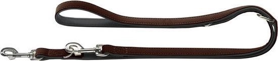 Hunter Softie Hondenreim - Leer - 200cm -Bruin/Zwart