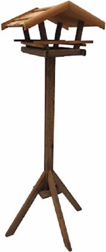 Bird Gift Voederhuis op poot met Rietendak 122cm