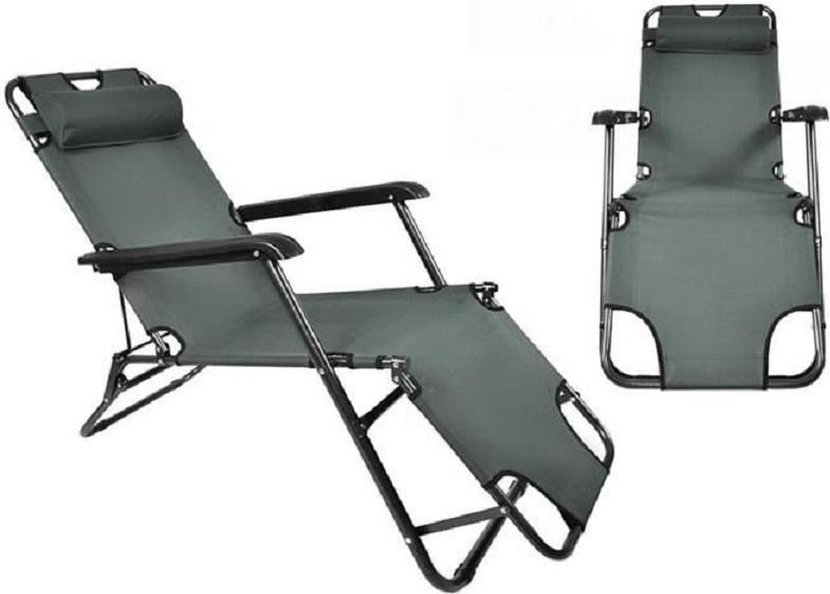 Bol Terrasstoel Ligstoel Set Van 2 Stoelen Campingstoel