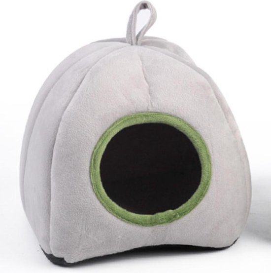 Ninxin - Hamster mand Grijs - Premium Hamster Huisje - Knaagdier Huisje - Hamster Bed - Dierenaccessoire