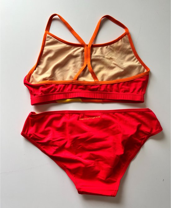 Zoggs Bikini Oranje Rood Maat 38 Bol