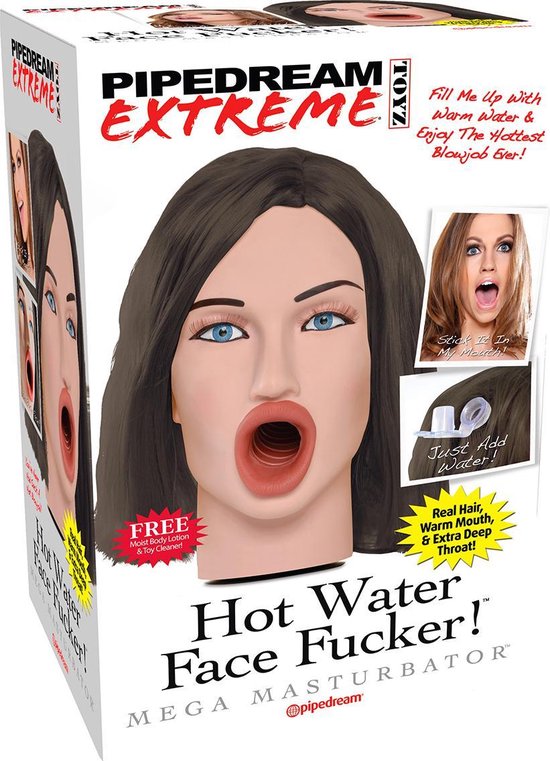 Pipedream Extreme Toyz Hot Water Face Fucker Brunette Bol