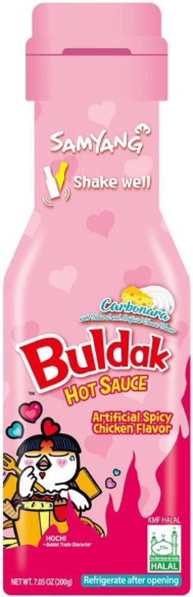 Samyang Buldak Samyang Noodles Carbonara Hot Chicken Flavor Sauce G Bol