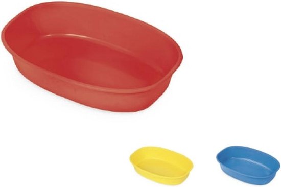 Mps Kittenbak Gemini 42 X 28 X 9 Cm Rood