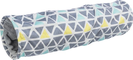 Trixie Knaagdiertunnel Sunny Pluche Assorti / Grijs - 70X19X19 CM