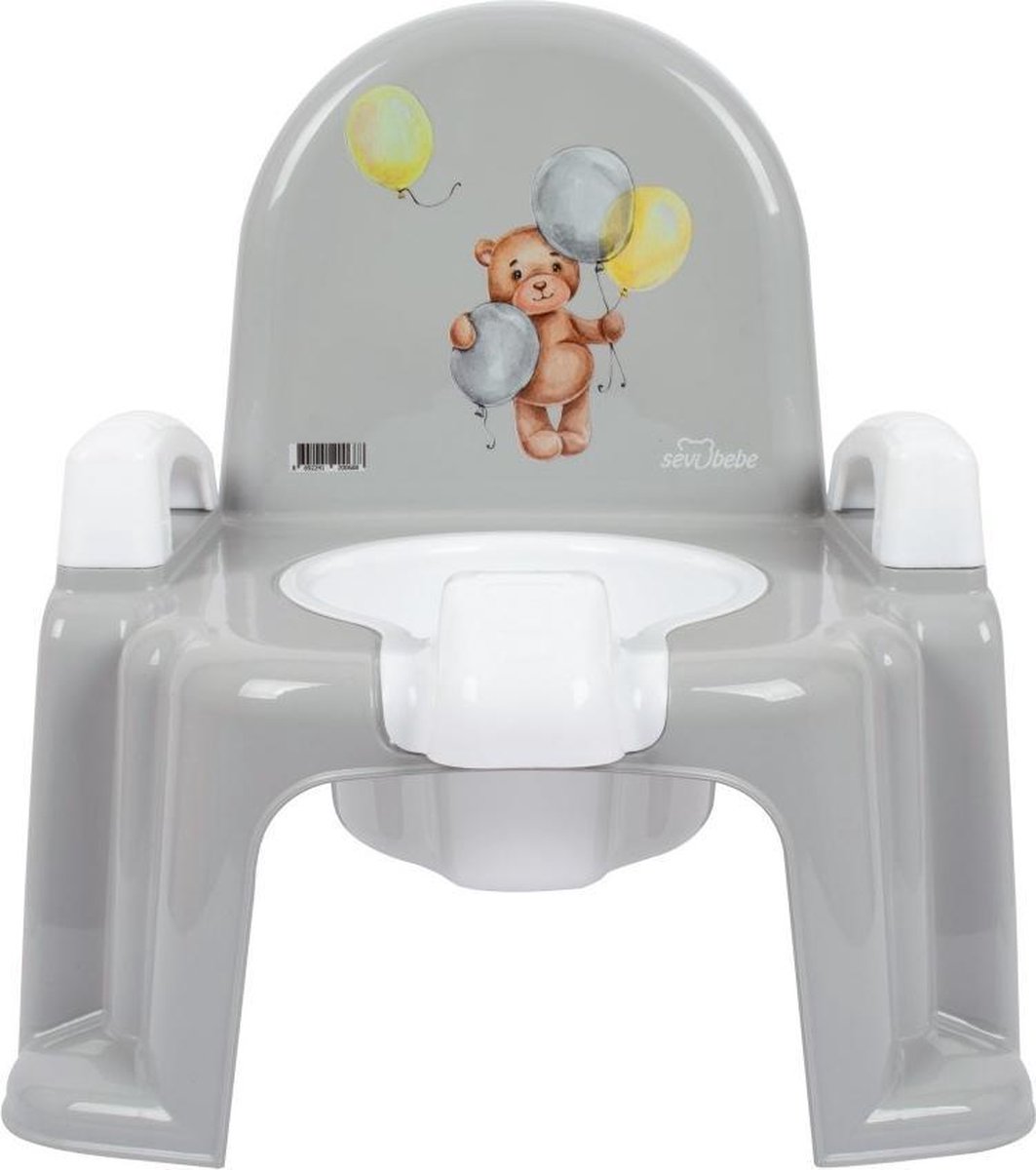 Plaspotje Babystartup Grey Potty WC Potje Baby WC Potje