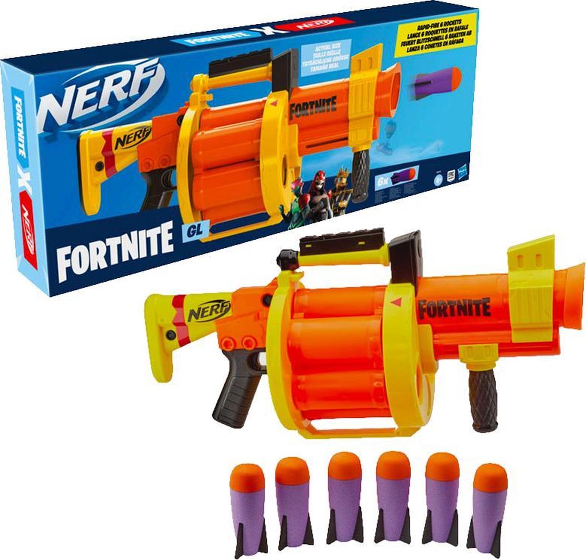 Nerf Fortnite Grenade Launcher Bol