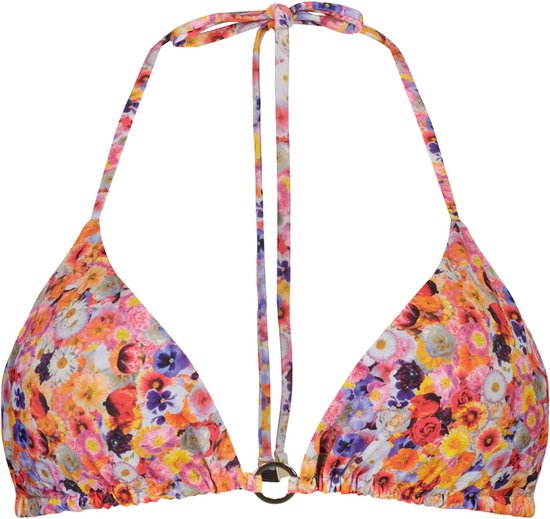 Untouched Bikini Top S Mixed Flower Beachwear Bikini Top Dames