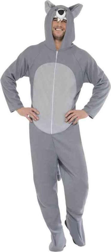 Wolvenpak | Wolf kostuum verkleedkleding heren maat L-XL (54-56)