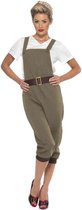 Smiffys - WW2 Land Girl Kostuum - XL - Groen