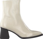 Vagabond Shoemakers Hedda Enkellaarsjes - Enkelboots met rits - Dames - Wit - Maat 38