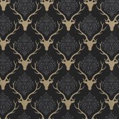 Cadeaupapier inpakpapier geschenkpapier rol Kerst Gold 70 centimeter x 200 meter