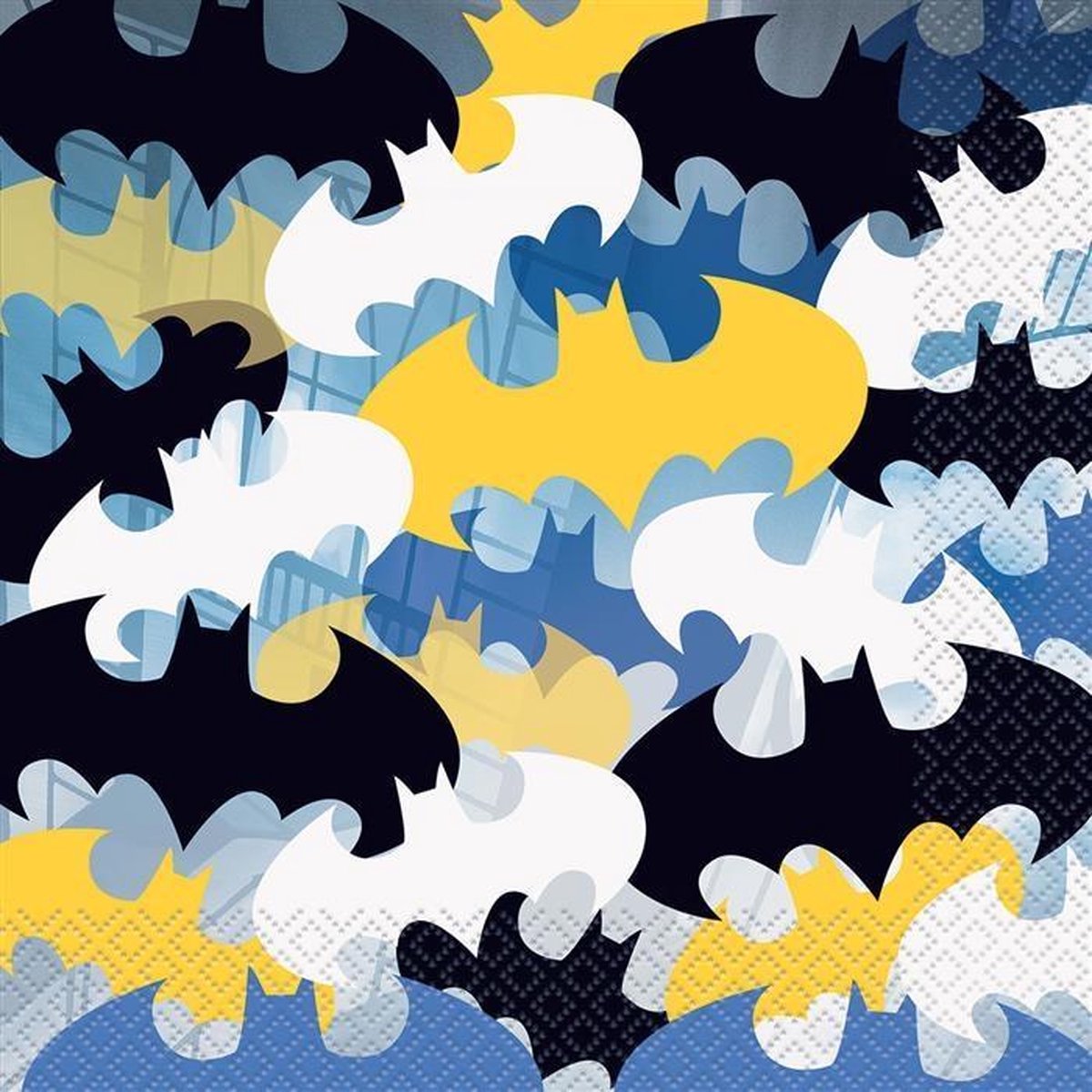 Servetten - Batman - (16 stuks) - Halloween servetten - Halloween decoratie - servies - napkins - Servetten tafel