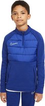 Drill Top Therma Academy Kids Royal Blue - Maat 140