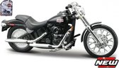 Maisto Harley-davidson FXSTB NIGHT TRAIN 2002 zwart schaalmodel 1:24