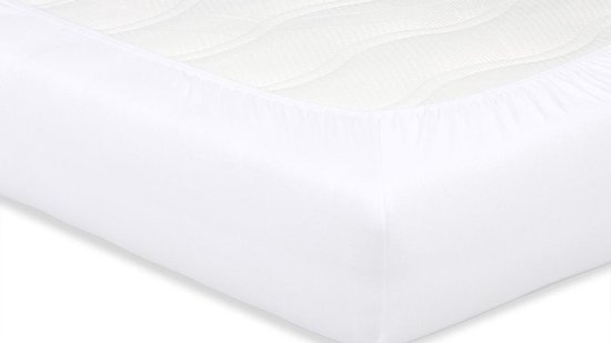 Beter Bed Select Hoeslaken Beter Bed Select Perkal - 140 x 210/220 cm - wit