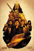 Solo: A Star Wars Story Millennium Falcon Montage Maxi Poster