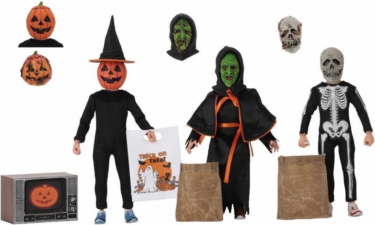 Mitt De databank Vrijwillig Halloween 3: Season of the Witch 8 inch Clothed Action Figure 3-Pack |  bol.com