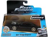 Fast and Furious: 1970 Dodge Charger R-T glossy Black 1:32