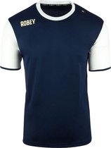 Robey Shirt Icon - Voetbalshirt - Navy/White Sleeve - Maat XXXL
