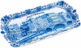 Dienblad Delfts Blauw Amsterdam 30 X 15 Cm - Souvenir