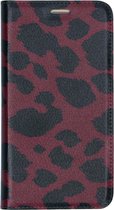 Design Softcase Booktype Samsung Galaxy A5 (2017) hoesje - Panter Rood