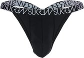 Sukrew | Edinburgh Bubble Thong | Zwart | Maat S | Heren string | Mannen String