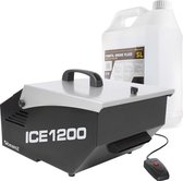 Rookmachine - BeamZ ICE1200 low fog machine 1200W + 5 liter rookvloeistof