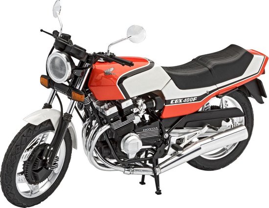 Maquette Moto Honda CBX 400 F Revell 1/12 - 106 Pièces - Niveau Expert - 16,8cm