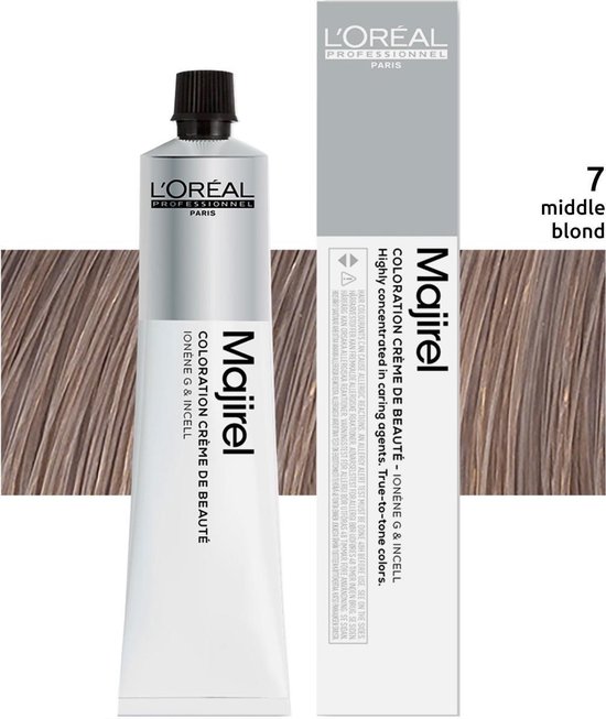 Samenhangend wastafel flexibel L'Oréal Paris (public) Majirel 7.0 haarkleuring Bruin 50 ml | bol.com