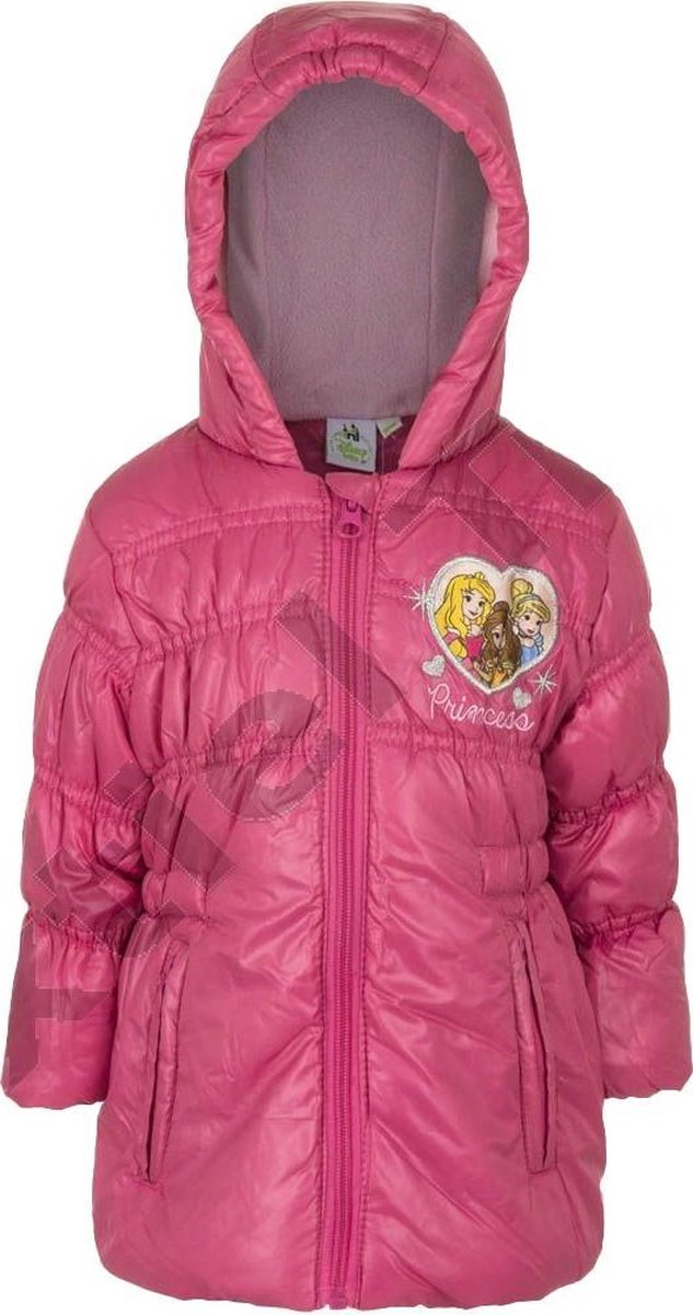 Disney Princess Baby Winterjas Met capuchon Roze - 18M