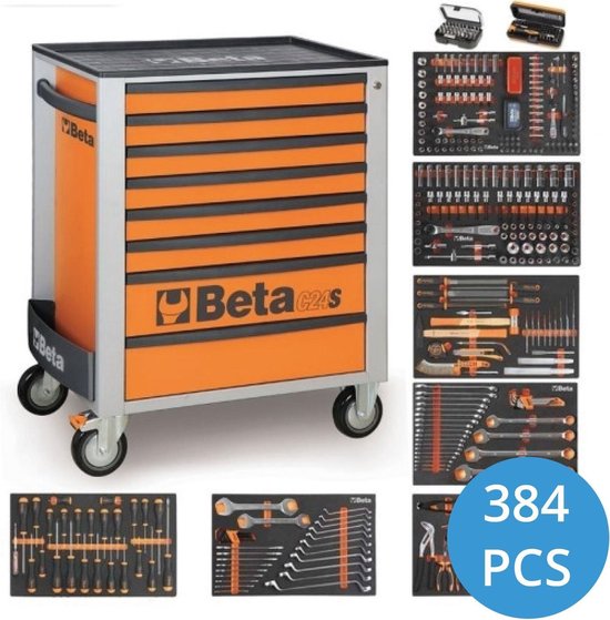 Beta Gevuld - 384-delig -8 lades - Oranje | bol.com