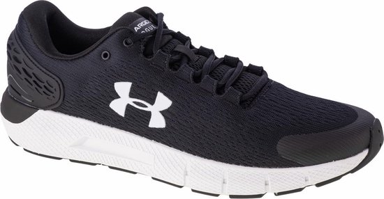 Under Armour Charged Rogue 2 3022592-004, Mannen, Zwart, Hardloopschoenen,  maat: 45 | bol.com