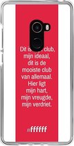 Xiaomi Mi Mix 2 Hoesje Transparant TPU Case - AFC Ajax Dit Is Mijn Club #ffffff
