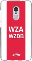 Xiaomi Redmi 5 Hoesje Transparant TPU Case - AFC Ajax - WZAWZDB #ffffff