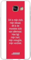 Samsung Galaxy A5 (2016) Hoesje Transparant TPU Case - AFC Ajax Dit Is Mijn Club #ffffff