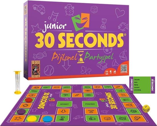 Thumbnail van een extra afbeelding van het spel Spellenbundel - Bordspel - 3 Stuks - 30 seconds & 30 seconds Everyday Life & 30 Seconds Junior