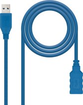USB Extension Cable NANOCABLE 10.01.0902-BL 2 m