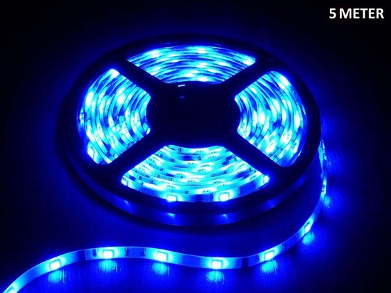 LED Strip Blauw - 4 Meter - 60 LEDS Per Meter - Waterdicht