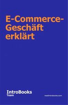 E-Commerce-Geschäft erklärt