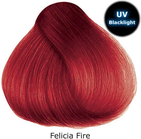 Woning Rijp Kenia Hermans Amazing Haircolor Semi permanente haarverf Felicia Fire UV Rood |  bol.com