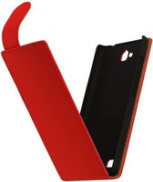 Wicked Narwal | Classic Flip Hoes voor sony Xperia E3 D2203 Rood