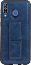 Wicked Narwal | Grip Stand Hardcase Backcover voor Samsung Samsung Galaxy M30 Blauw