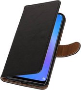 Wicked Narwal | Premium bookstyle / book case/ wallet case voor Huawei P Smart Plus Zwart