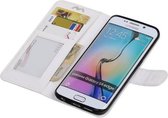 Wicked Narwal | Samsung Galaxy S6 Edge Portemonnee hoesje booktype wallet case Wit