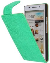 Wicked Narwal | Devil Classic Flip Hoes voor Huawei Huawei Ascend P6 Groen